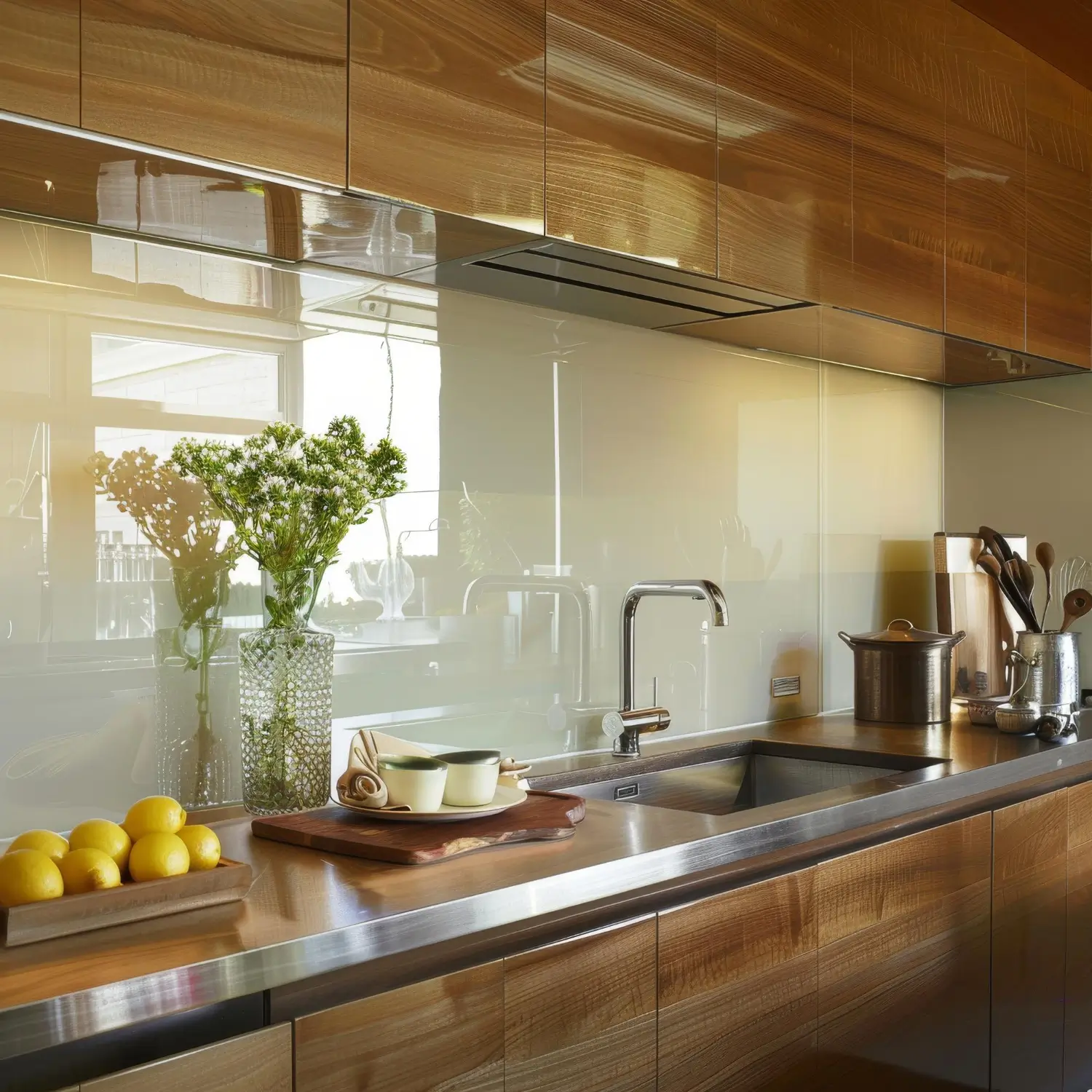 Kitchen splashback installation in Bundalong
